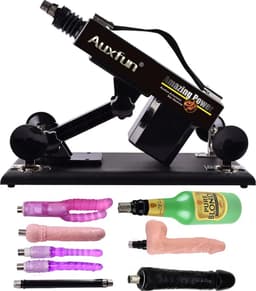 Pakket Donald Auxfun Basic Seksmachine Met dildo en vele extra's — thumbnail 13