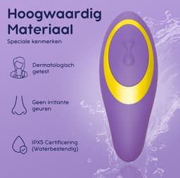 IVY LUX NUA SE - 2-in-1 Luchtdruk Vibrator – Clitoris Stimulator & G-Spot Vibrator – 12 Standen – Fluisterstil & Waterdicht – Siliconen – Oplaadbaar – Vibrators voor Vrouwen & Koppels – Roze — thumbnail 9