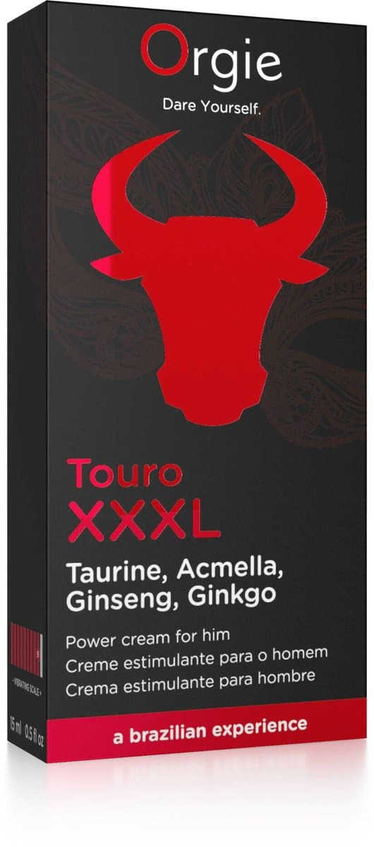 Orgie - Touro - XXL Erection Cream - 0.5 fl oz / 15 ml — afbeelding 1