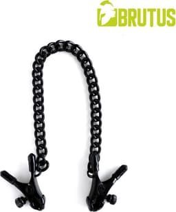 BRUTUS - BITE - Heavy Nipple Clamps - Black — thumbnail 1
