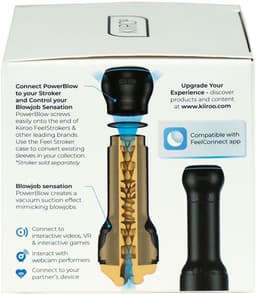 Kiiroo PowerBlow - Automatische Zuigkracht Accessoire - Interactieve Blowjob Machine - App Bestuurbaar — thumbnail 4