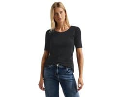 Cecil Lena Basic T-shirt voor dames, katoen