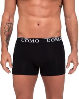Channo Men's Cotton Boxer Shorts, 12 Pack, UOMO Series, Soft and Comfortable — thumbnail 2
