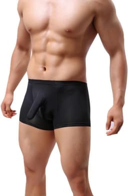 Heren Boxershorts met Pouch, Dunne Onderbroek voor Mannen — thumbnail 5
