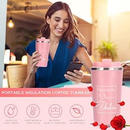 GEEKEO Vrouwen Cadeauset, Verjaardag voor haar, Unieke Moeder Beste Vriend, Get Well Soon Vrouwen, SPA Ontspannen Verwennen Gift Set Haar Vriendin Vrouw Zus, Roze (LH001) — thumbnail 3