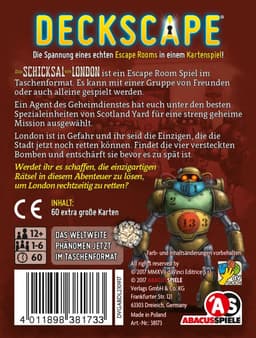 Escape Room Spel met 60 Extra Grote Kaarten - Perfect voor Grote Groepen, 1 tot 6 Spelers — thumbnail 2