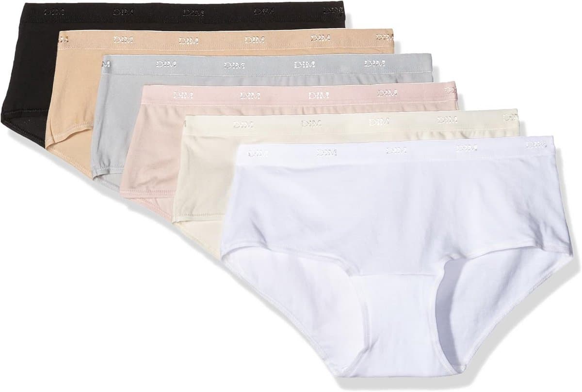 Comfortabele boxershorts voor dames, 6 stuks, L, Pockets Cotton serie — afbeelding 1