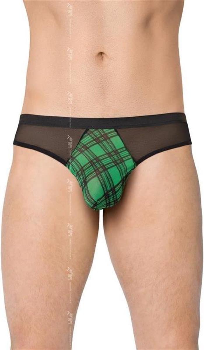 SoftLine Collection - Sexy herenslip - groen XL — afbeelding 1