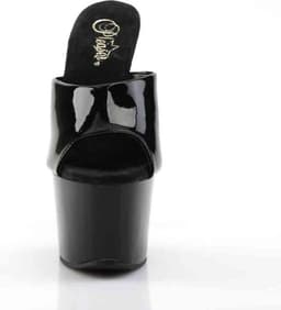 Pleaser - SKY-301 Muiltjes - Paaldans schoenen - 39 Shoes - Zwart — thumbnail 2
