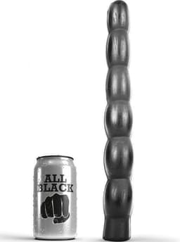 All Black Extra lange zwarte dildo 31.5 cm — thumbnail 13