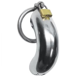 Roestvrij Stalen Penis Kooi Met 3 Ringen — thumbnail 10