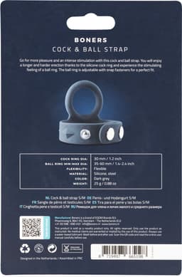 Boners Cock & Ball Strap - S/M — thumbnail 2