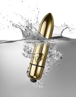 Rocks Off - Be Mine - Vibrator Cadeau Set - Bullet Vibrator met twee opzetstukken — thumbnail 6