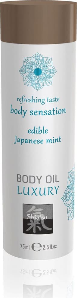 Luxe Eetbare Body Oil - Japanese Mint — thumbnail 1
