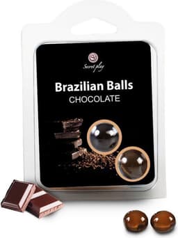 Set 2 Brazilian Balls Chocolate Aroma — thumbnail 1