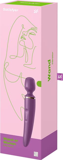 Satisfyer Partner Wand-er Woman purple - Gold 34cm, 1-pak (1 x 300 g) paars — thumbnail 10