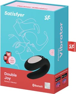 Satisfyer 'Double Joy', 9 cm, met app — thumbnail 20