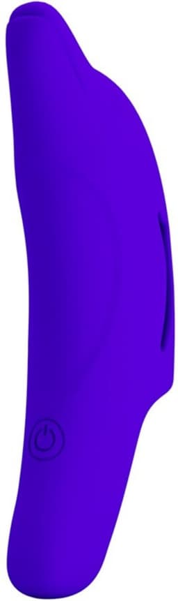 Pretty Love - Delphini - Vinger Vibrator - Paars - Siliconen - USB Oplaadbaar - 10 standen — thumbnail 3