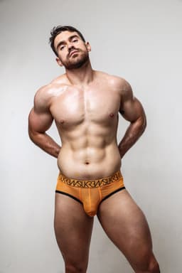SUKREW Sheer Apex Brief Blaze - MAAT XXL - Erotisch Heren Ondergoed - Slip voor Man - Sexy mannen Slip — thumbnail 4