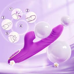 PREVION-Vibrator dildo voor vrouwen-Clitoral Stimulator vibrators-Sex Toys voor Vrouwen-Seksspeeltjes-5 zuigstanden-10 trilstanden-7 uitschuifstanden-appbediening — thumbnail 2