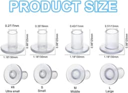 WUSJCOF Transparent Wedding Heel Protectors, 8 Pairs Women Shoes, Heel Protectors for High Heels Shoes Ideal for Lawn - ShopVlot — thumbnail 2