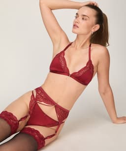 Hunkemöller Suspenderbelt Tosca Rood — thumbnail 2