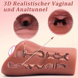 Currero Levensechte Sex Pop 100cm - Sexpop - Sekspop voor Mannen - Levensecht - Realistisch - Siliconen Lovedoll - Torso - Discreet Verpakt - 18,6 cm - 800 Gram — thumbnail 2
