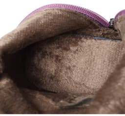 Dames Overknee Laarzen Warm Gevoerd met Stabiele Blokhak (8 cm) voor Herfst & Winter — thumbnail 3