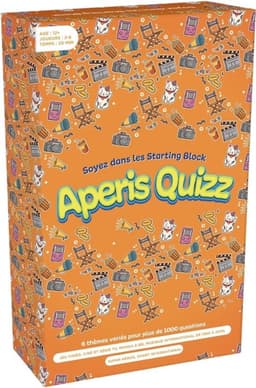 Aperitief Spel - Quiz Spel - Gezelligheid Spel - Franse Vragen - 26.5x16.5x5cm — thumbnail 1