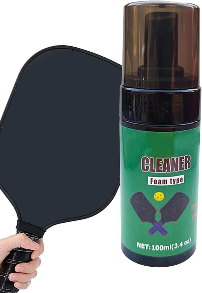Pickleball Racket Reiniger - Schuimspray Paddel - Spel Verbeteren - Zachte Formule - 100 ml - Niet gespecificeerd — afbeelding 1
