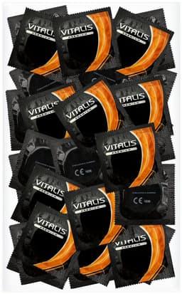 Vitalis stimulatie & warmte, 100-pack Condooms, 100 stuks — thumbnail 1