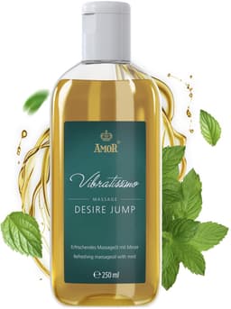 Vibratissimo 'Desire Jump': verfrissende massageolie met mint, erotische liefdesolie — thumbnail 1
