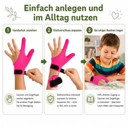 Handschoenen voor kinderen om op de duim te zuigen, stoppen met duimzuigen en vingerbijten gedurende 5-13 jaar. (#2) — thumbnail 4