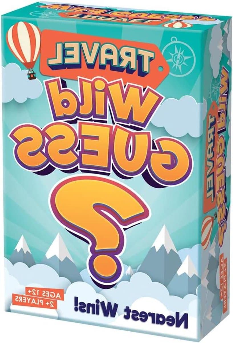 Cheatwell Games Travel Wild Guess - Quiz Games - Trivia-quiz - spelletjes voor kinderen - spelletjes voor volwassenen - geweldige reisspellen en wegreisspellen — afbeelding 1
