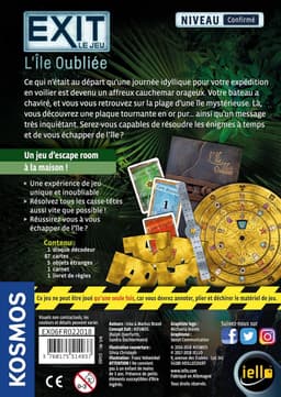 Escape Room Spel - Mysterie Spel - Puzzels Oplossen - Vergeten Eiland Thema - 13 x 4 x 18 cm — thumbnail 3