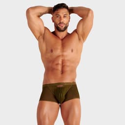 WOH heren microfiber trunk personal allure mesh groen — thumbnail 4