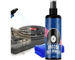 Platen Reiniger - Vinyl Onderhoud - Muziek Kwaliteit - Zachte Formule - 65 ml - Transparant