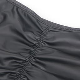 Zeloria Open Kruis Dames Slip van PU Leerlook – String open kruis – Sexy Wetlook Ondergoed – Zwart – S — thumbnail 4