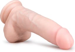 EasyToys - Realistische Dildo met Balzak - Dildo met Zuignap - 20 cm - Dildo's - Sex Toys voor Vrouwen en Mannen - Dildo Mannen Anaal - Beige — thumbnail 3