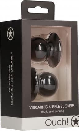 Vibrating Nipple Suckers - Black — thumbnail 5
