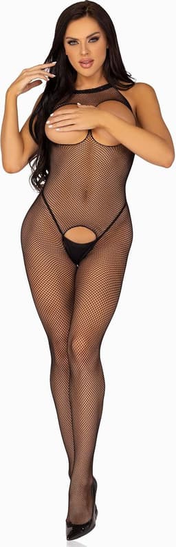 Fishnet Halter Bodystocking — thumbnail 9