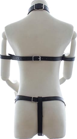 Banoch | Bondage Elegant Body - Harness -Zwart bondage harnas — thumbnail 8