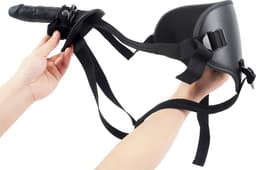 Banoch | Strap on harnas voor dildo's – verstelbaar in lengte – zacht neopreen om de heupen – universeel door 3 verschillende ringen voorbinddildo — thumbnail 7