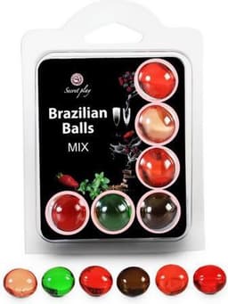 Secret Play Set 6 Brazilian Balls Aromas — thumbnail 2