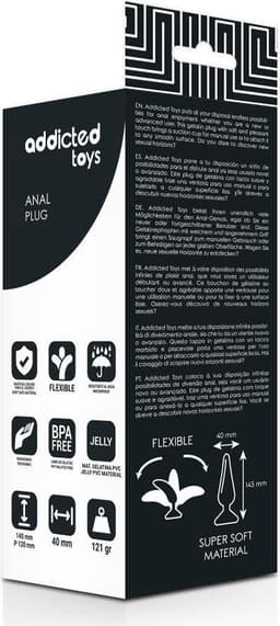 ADDICTED TOYS | Addicted Toys Anal Plug 14.5cm — thumbnail 3
