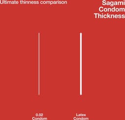 Sagami Original latexvrij condooms - 3 stuks — thumbnail 3