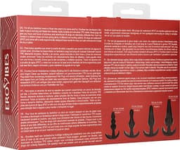 Erovibes Buttplug Set – 4 Stuks – Anaal Plugs in Oplopende Maten – Voor Beginners & Gevorderden – Huidvriendelijk & Comfortabel — thumbnail 8