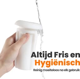 PureVibe® Squeezing Seduction Zuigende & Knijpende Sex Toys voor mannen - Automatisch Vibrerende Blowjob Masturbators - Masturbator voor Man - Pocket Pussy Zelf Electrisch & Aftrekken | Pearl White - valentijn cadeau — thumbnail 6