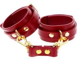 Luxe Handboeien - Gemaakt van PU-leer en Nikkelvrij metaal - Sex Handboeien  - Handcuffs - Gemaakt van vegan leer - BDSM Boeien - SM Speeltje - Seksspeeltje voor hem en haar - Sex Toy
