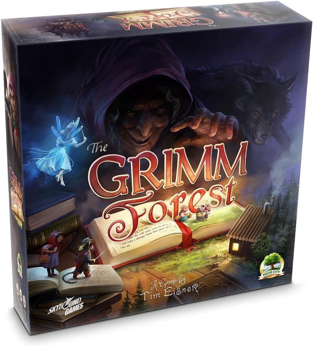 Spannend Fantasy Stripboek over een Duistere en Mysterieuze Bossen — afbeelding 1